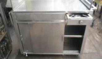 Vendo cevichero de acero mate 304