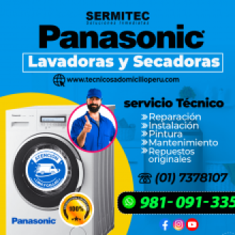 TOTAL GARANTIA REPARACION DE LAVADORAS PANASONIC 981091335 RIMAC