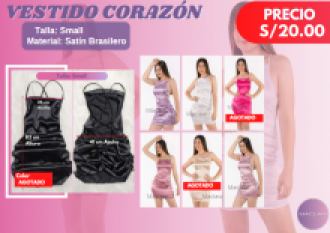 Vestido Corazon 