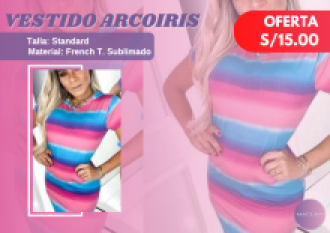 Vestido Arcoiris