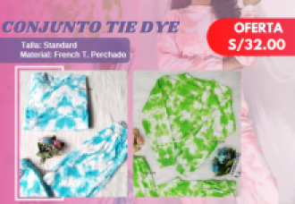 Conjunto Tie Dye