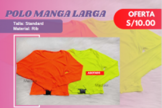 POLO MANGA LARGA