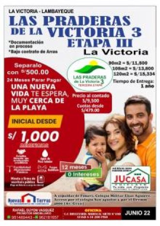 LAS PRADERAS DE LA VICTORIA 3 - III ETAPA