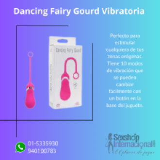 Dancing Fairy Gourd Cápsula con 10 Modo de vibración 