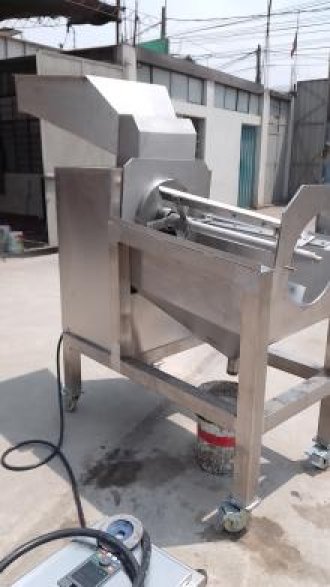 PULPEADORAS REFINADORAS INDUSTRIALESPARA EXTRACCION DE PULPA DE LAS FRUTAS Y VERDURAS. FABRICADOS EN ACERO INOXIDABLE 18.8 AISI 304