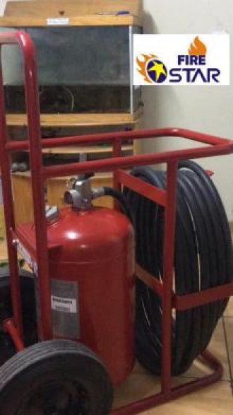 Extintor Rodante de 125 Libras para GLP - Firestar