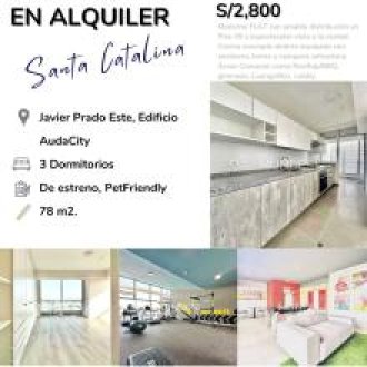 Alquiler en Santa Catalina Edificio AudaCity
