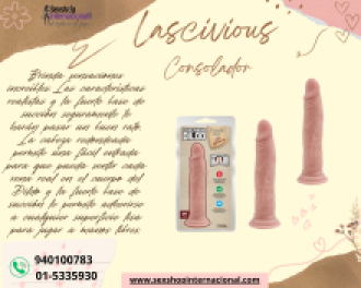 LASCIVIOUS REALISTA CON BASE DE SUCCION