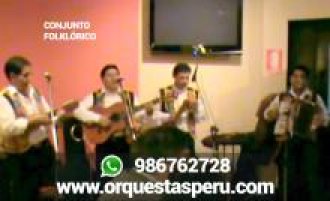 CONJUNTO FOLKLOR CRIOLLO TROPICAL CUMBIA SALSA ORQUESTA LIMA PERU