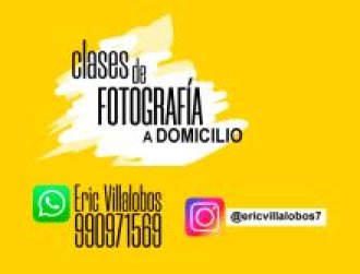 Clases Fotografía a Domicilio S 50 x hora