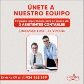 asistente de contabilidad