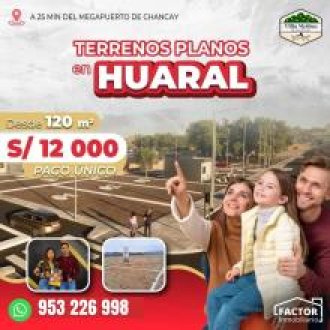 Venta de lotes en Huaral