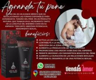 TITAN GEL FORPENIS AYUDA AL DESARROLLO DEL PENE Y POTENCIA SEXUAL