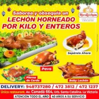 LECHONES HORNEADOS LISTOS 2023