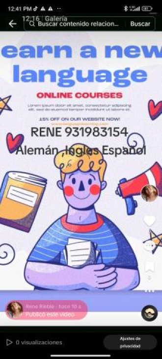 CLASES DE IDIOMAS