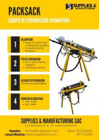 PACKSACK  PERFORADOR NEUMÁTICO 