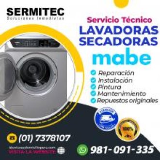 Reparacion de Lavadoras Mabe 981091335 SAN MIGUEL