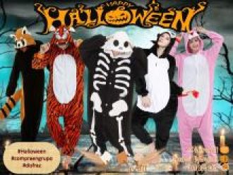 pijama disfraz kigurumi halloween para adultos y niños