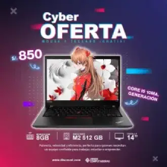 Laptop Core i5 10ma. Generacion