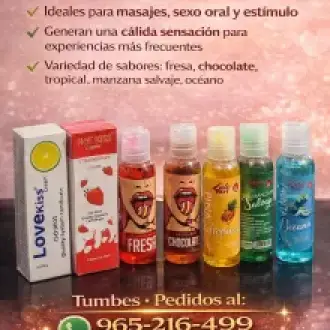 Lubricantes con efecto caliente y fórmula 3 en 1 diseñados 