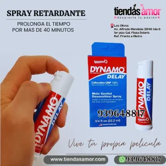 SPRAY RETARDADOR DYNAMO 22.2ML - 270 PULVERIZACIONES