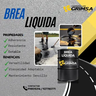 VENTA DE BREA LÍQUIDA PROTECCIÓN Y RESISTENCIA GARANTIZADA