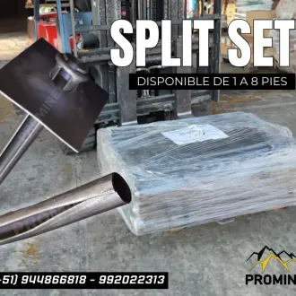 Sistema de Anclaje Split Set Sostenimiento Inmediato