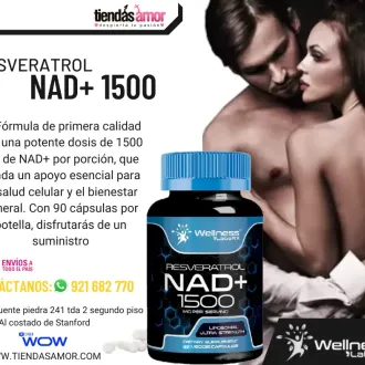 NAD CON RESVERATROL 1500 Suplementos Deportivos Testoster