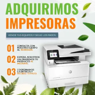 ADQUERIMOS SU IMPRESORAS EN DESUSO