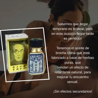 BROCHA CHINA RETRADANTE NATURAL