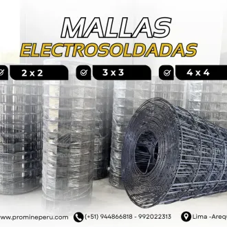 MALLA ELECTROSOLDADA PARA MINERÍA SUBTERRÁNEA