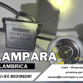 LÁMPARAS MINERAS 4A ILUMINACIÓN SEGURA Y EFICAZ 