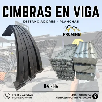 CIMBRA EN VIGA H4 H6 SOPORTE FUERTE PROMINE 