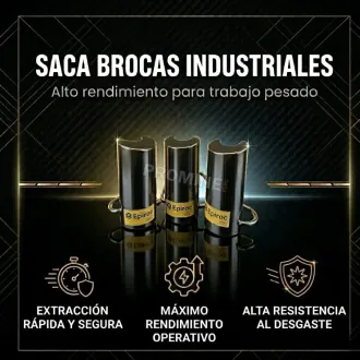 Saca brocas extracción