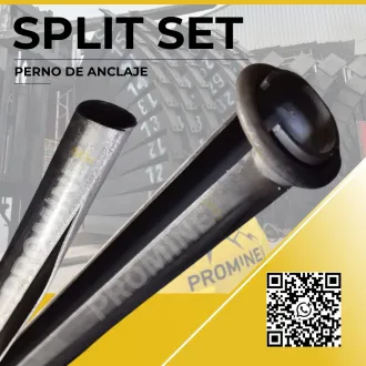 split set pernos de anclaje mineria 