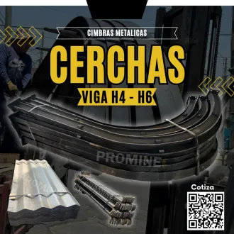 Cercha minera Arco metálico de soporte