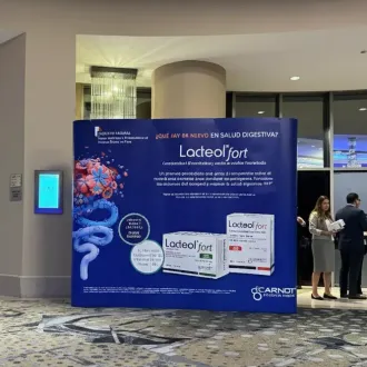 Backing recto doble cara para eventos y promociones