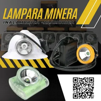 Lámpara minera 4A KL5M Iluminación portátil