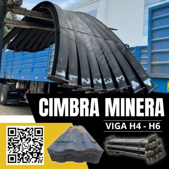 Cimbra en viga H4 Sistema de soporte minero