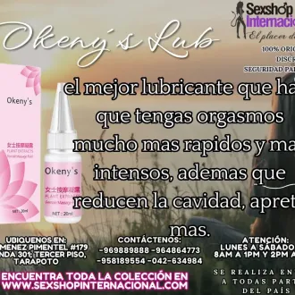 AUMENTA LA EXITACION CON OKENYS LUBRICANTE ESPECIAL EN TARAP