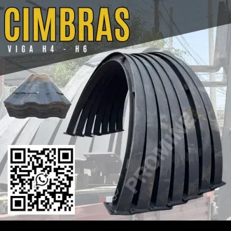 Cimbra en viga H4 1 a 4 cuerpos