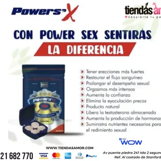 Powers x Potenciador Sexual y Retardante juguetes lubricant