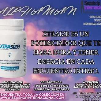 CON LA MEJOR POTENCIA SEXUAL XTRAISE DURA MAS TARAPOTO