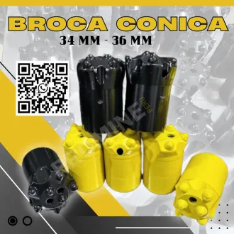 Broca Cónica para Equipos de Perforación