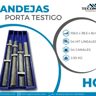 BANDEJAS PORTA TESTIGO - HQ RESISTENCIA Y PROTECCIÓN 
