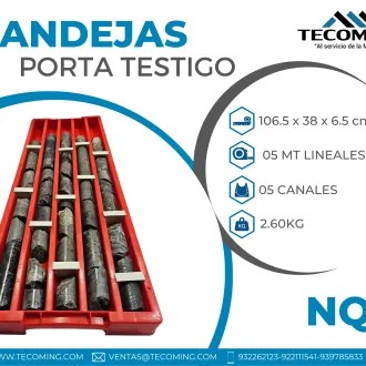 BANDEJAS PORTA TESTIGO - NQ RESISTENCIA Y PROTECCIÓN 