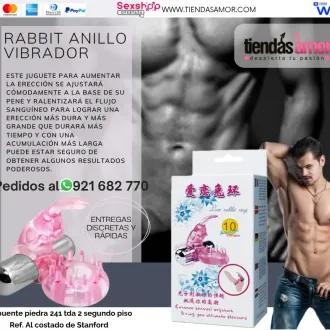 Rabbit Anillo Vibrador estimulando a tu pareja con este mara