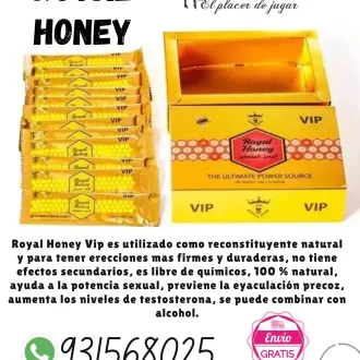 ROYAL HONEY VIP POTENCIADOR PARA HOMBRES SEXSHOP LIMA