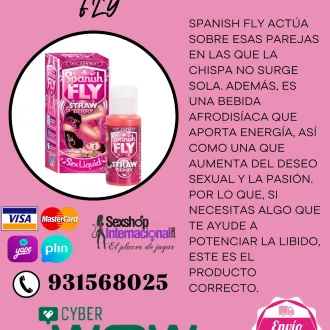 SPANISH FLY GOTAS DE EXCITACIÓN SEXUAL DE AMBOS SEXOS 