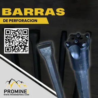 Barras de perforación para minería - Integral y Conico